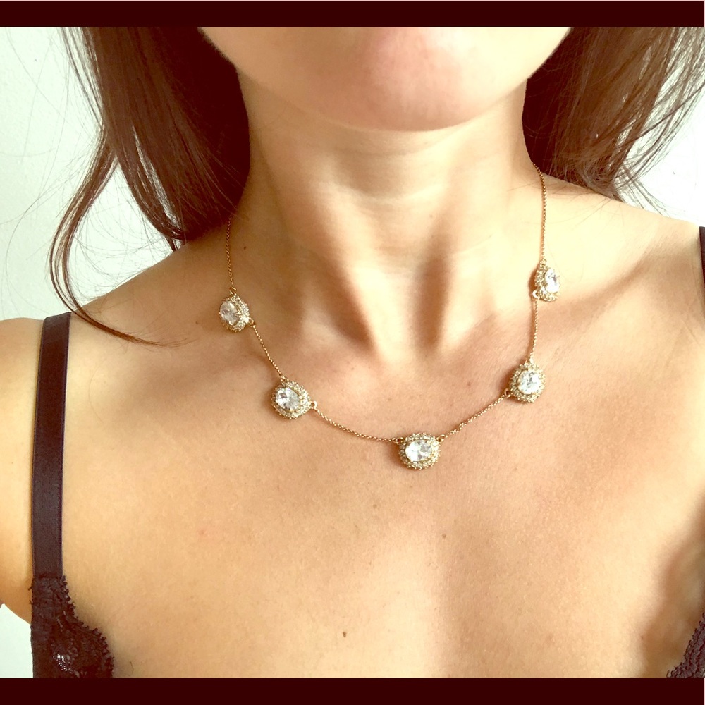 Kate Spade 5-diamond necklace